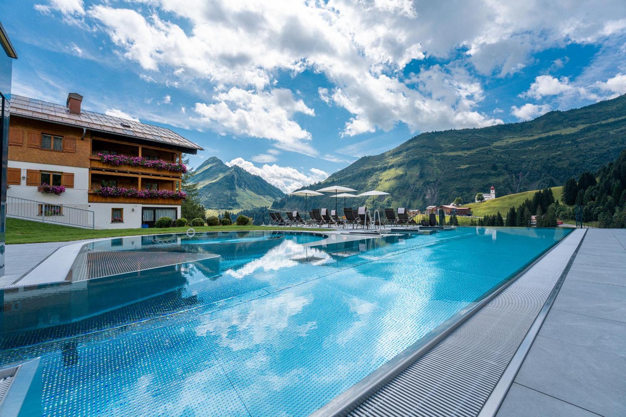 Hotel Alpenblume 达米尔斯 外观 照片