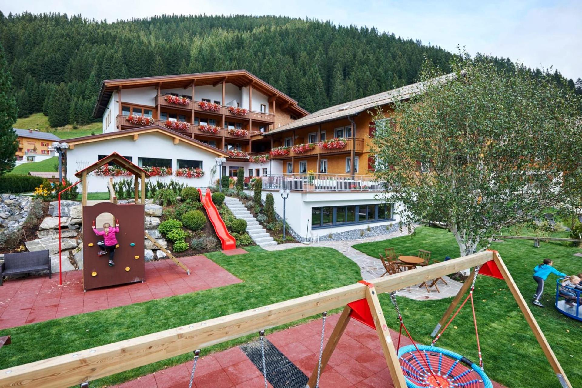 Hotel Alpenblume 达米尔斯 外观 照片